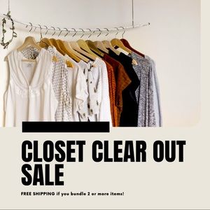 🚨🚨CLOSET CLEAR OUT 🚨🚨